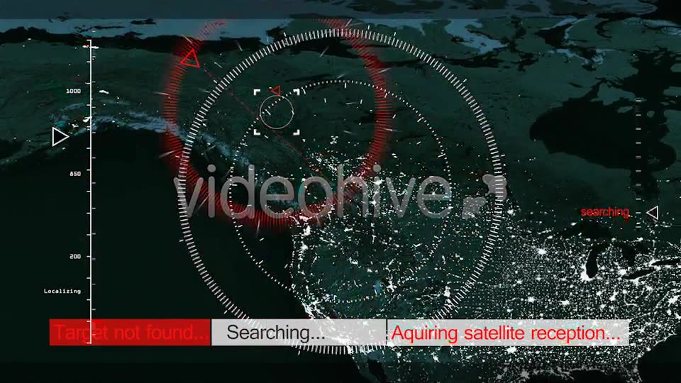 Satellite Tracking Display Videohive 3247784 Motion Graphics Image 2