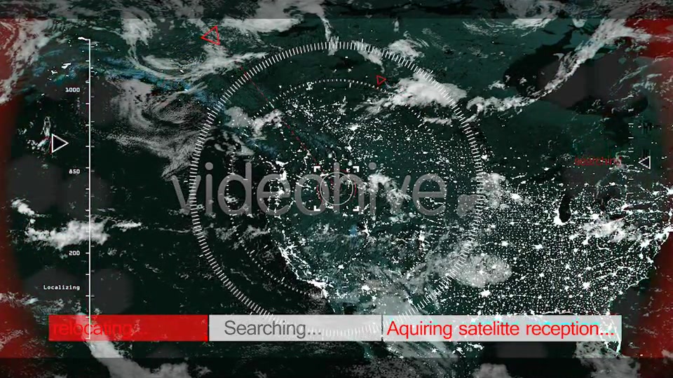 Satellite Tracking Display Videohive 3247784 Motion Graphics Image 4