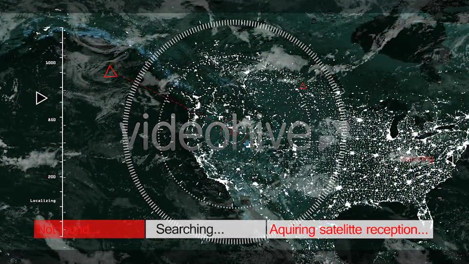 Satellite Tracking Display Videohive 3247784 Motion Graphics Image 5