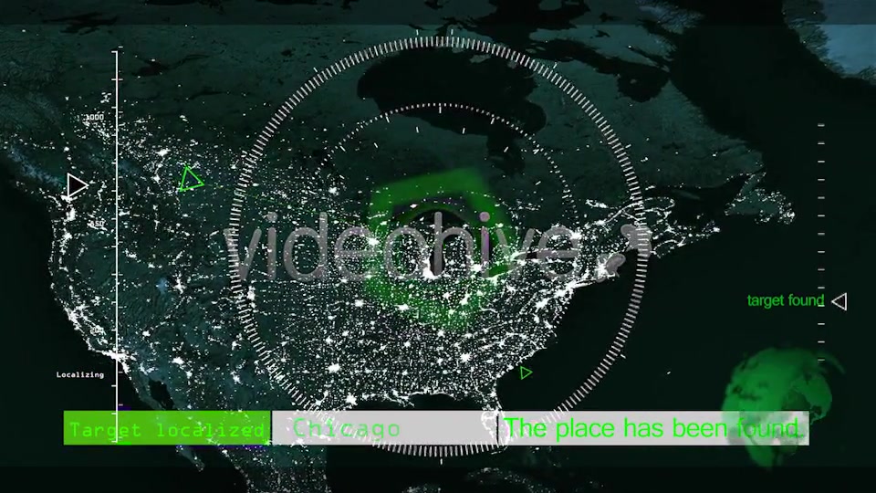 Satellite Tracking Display Videohive 3247784 Motion Graphics Image 8