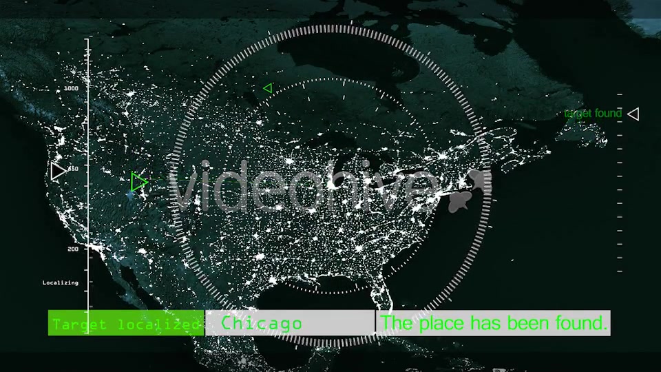 Satellite Tracking Display Videohive 3247784 Motion Graphics Image 9