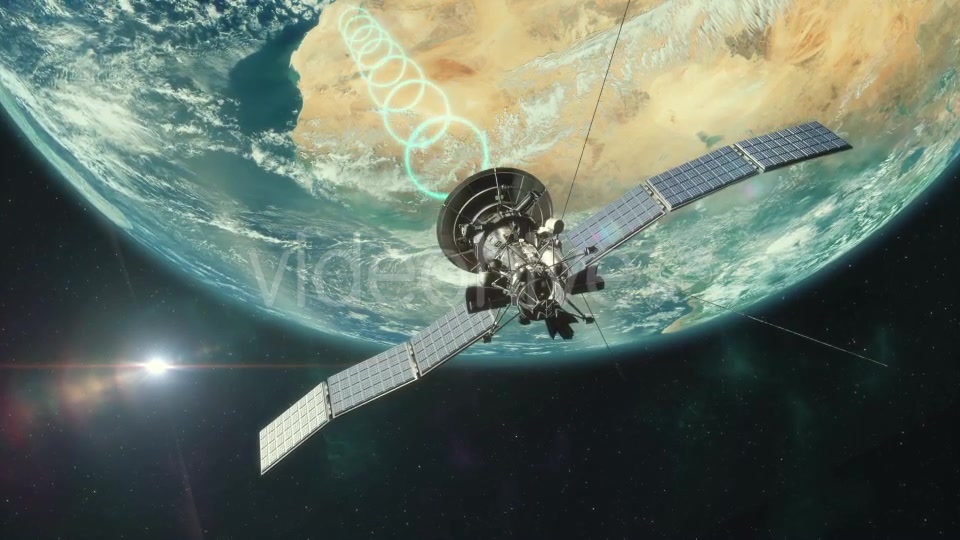 Satellite Transmitting - Download Videohive 16350381