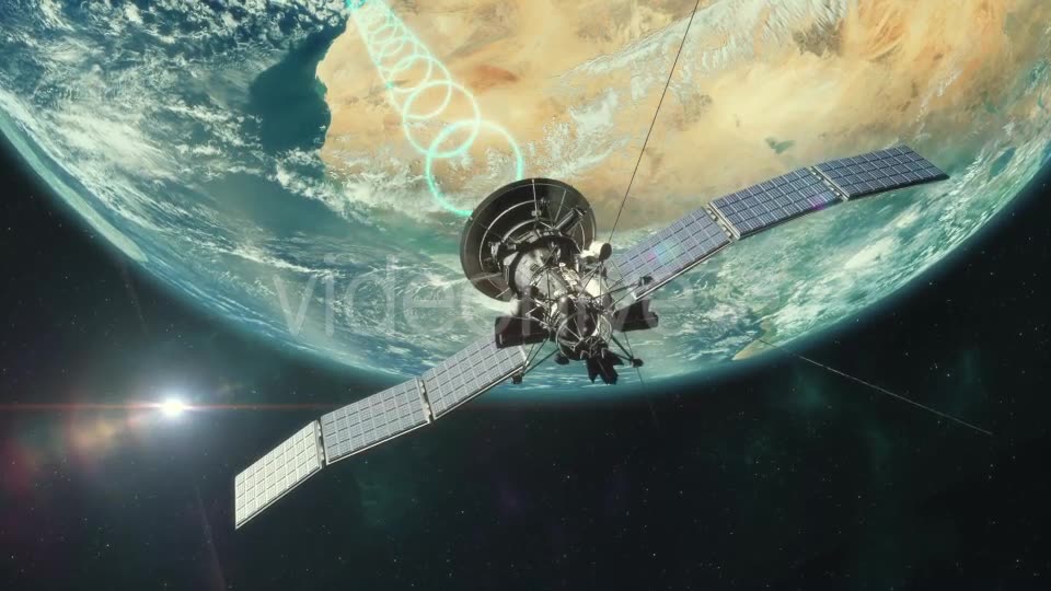 Satellite Transmitting - Download Videohive 16350381