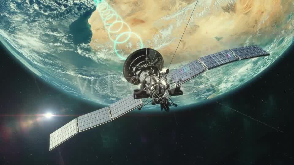 Satellite Transmitting - Download Videohive 16350381