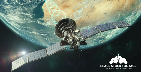 Satellite Transmitting - Download Videohive 16350381