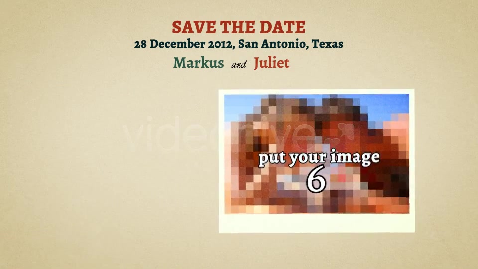 Save the Date Videohive 2486900 After Effects Image 10