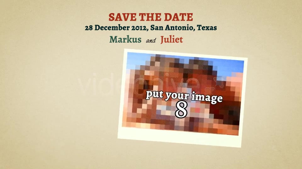 Save the Date Videohive 2486900 After Effects Image 11