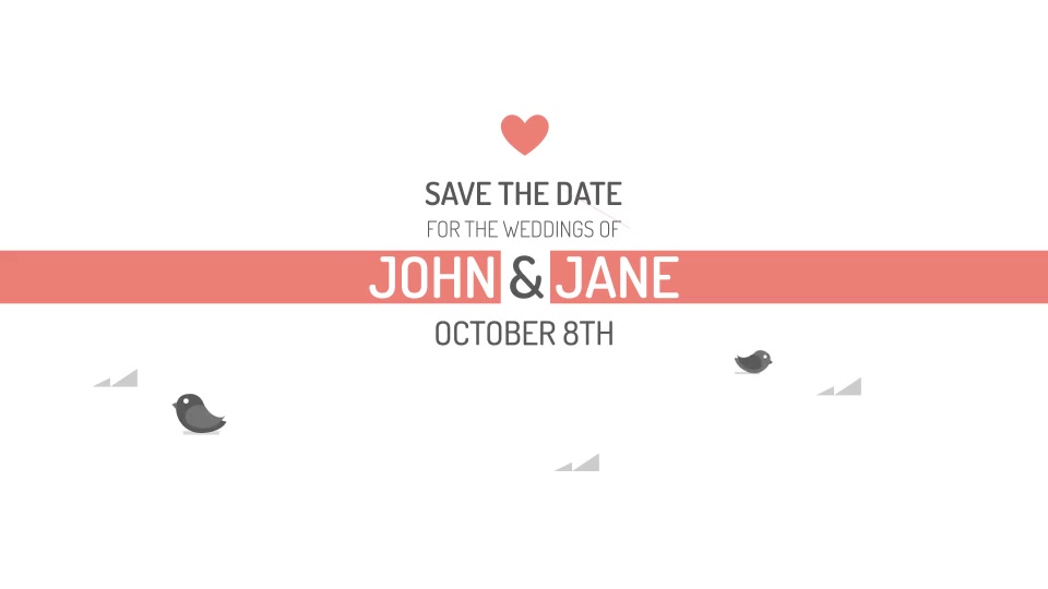 Save The Date Funny Wedding Invitation Videohive 11291857 After Effects Image 8