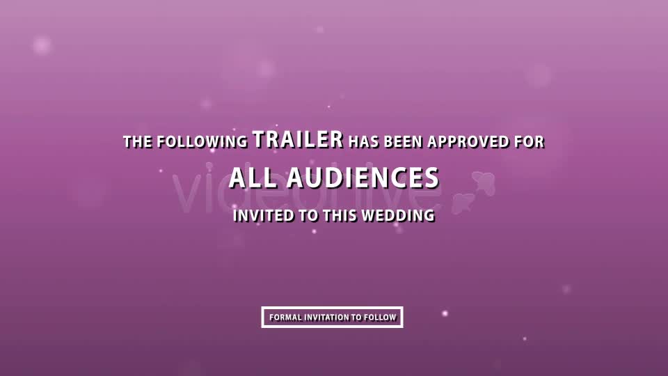 Save the Date Wedding Trailer - Download Videohive 1446698