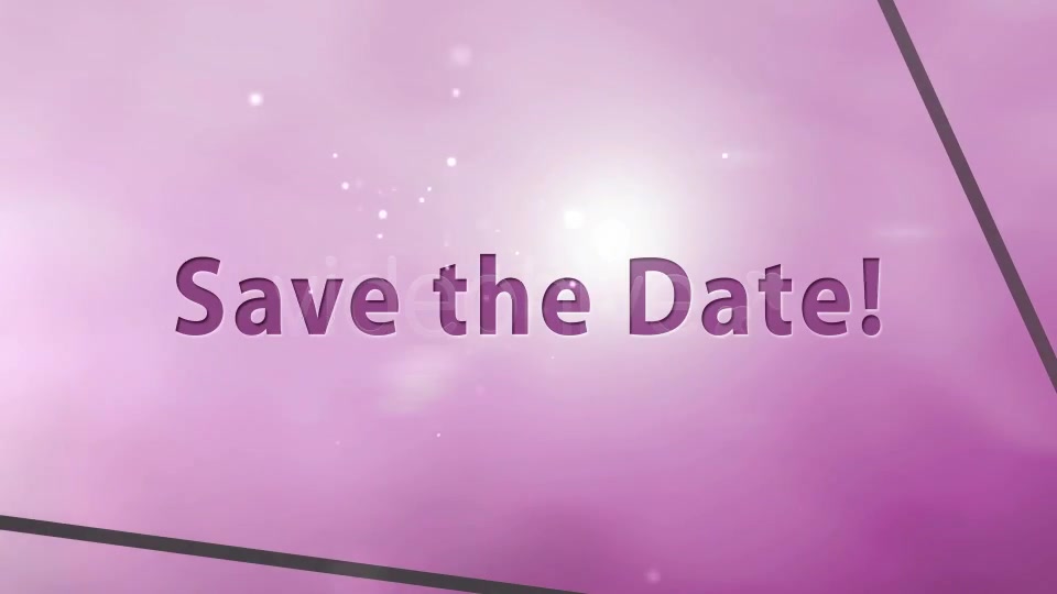 Save the Date Wedding Trailer - Download Videohive 1446698