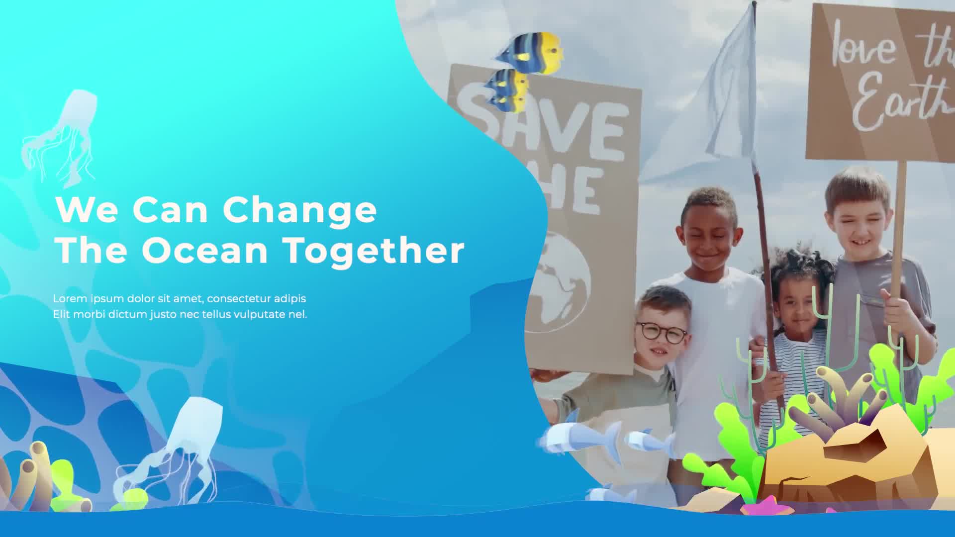 Save The Ocean Slideshow | Apple Motion & FCPX Videohive 35115559 Apple Motion Image 10