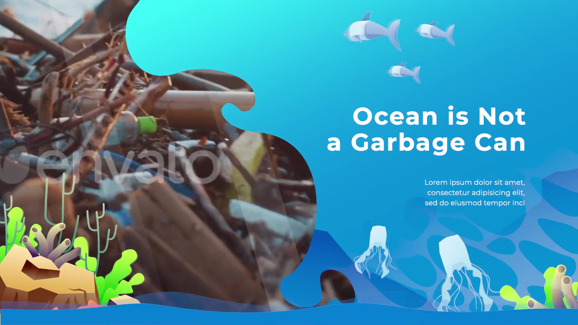 Save The Ocean Slideshow | Apple Motion & FCPX Videohive 35115559 Apple Motion Image 3