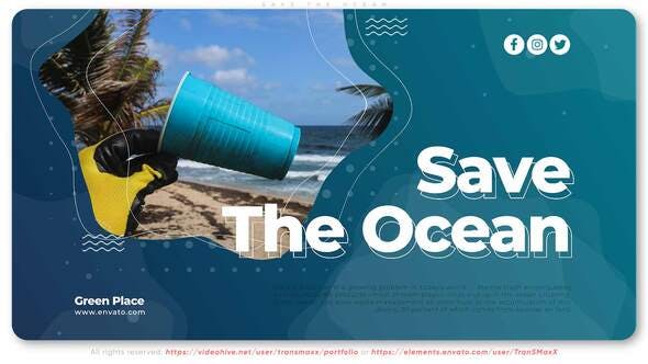 Save The Ocean - Videohive Download 31060830