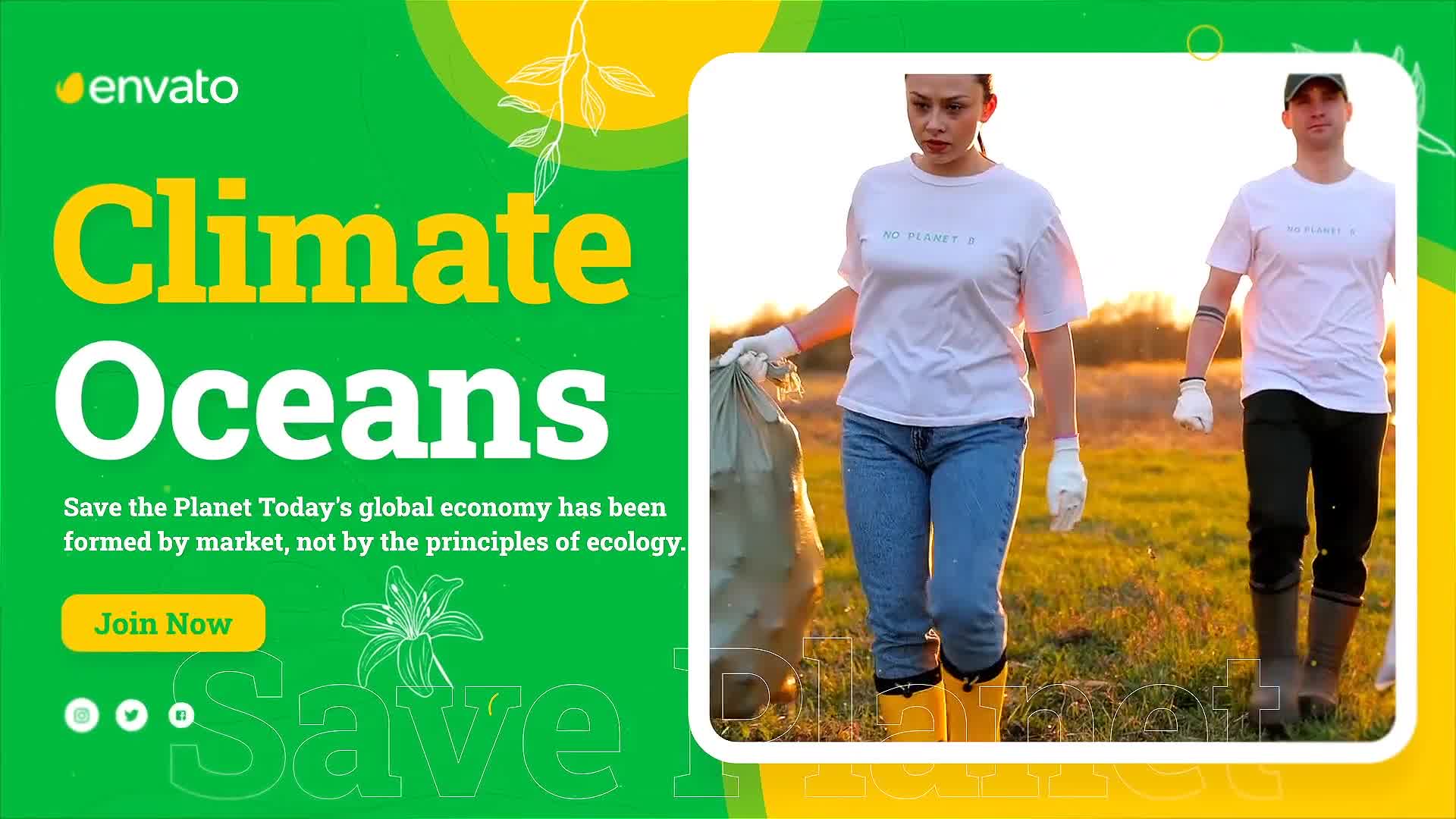 Save The Planet | Volunteer Promo Videohive 32695246 After Effects Image 9