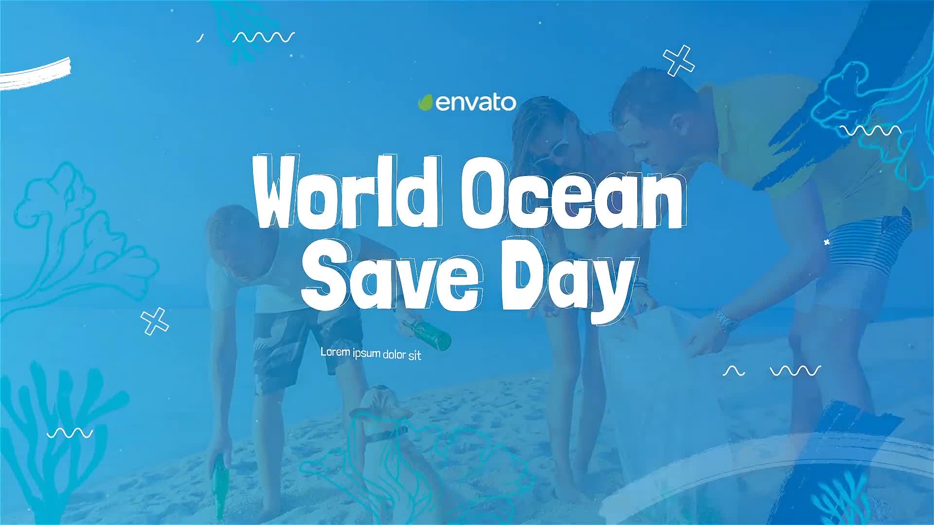 Save the World Ocean Videohive 33749342 After Effects Image 1
