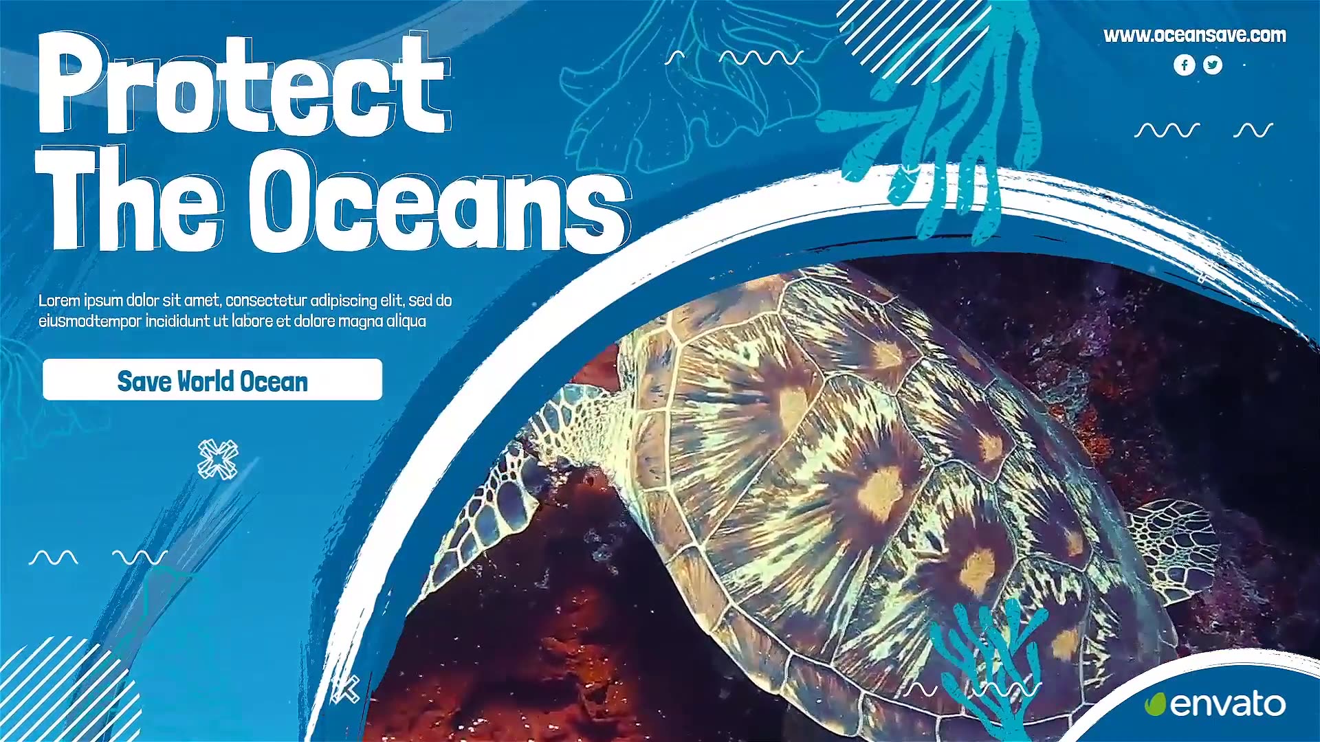 Save the World Ocean Videohive 33749342 After Effects Image 3