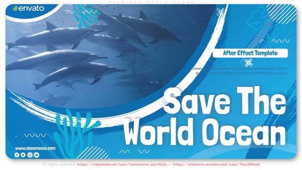Save the World Ocean - Download 33749342 Videohive