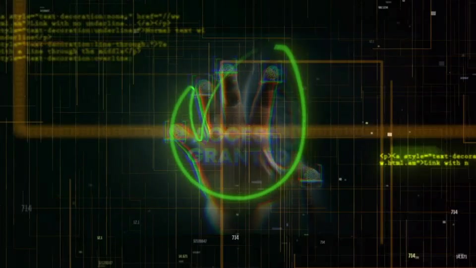 Scan Fingerprint Biometrics Logo Reveal Videohive 27184261 After Effects Image 8