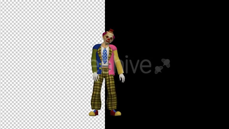 Scary Clown Swinging - Download Videohive 18218475