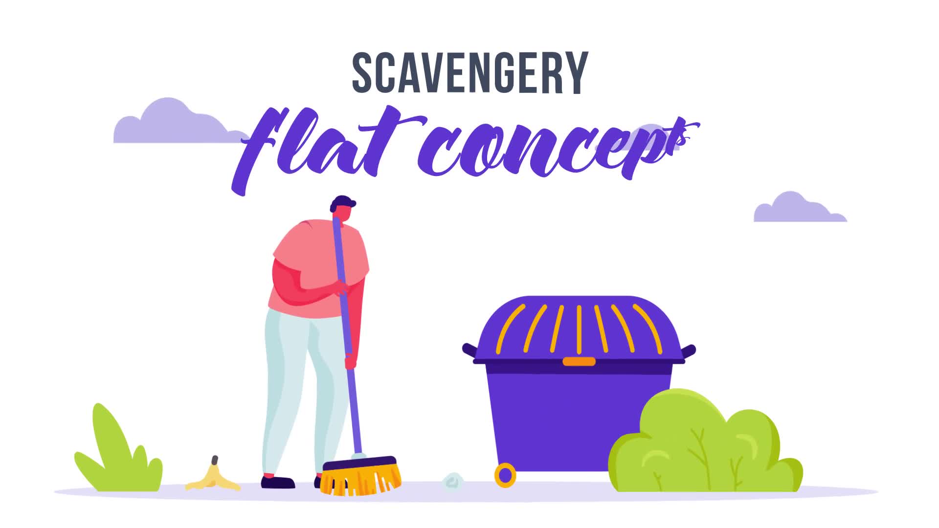 Scavengery Flat Concept Videohive 33189224 After Effects Image 1