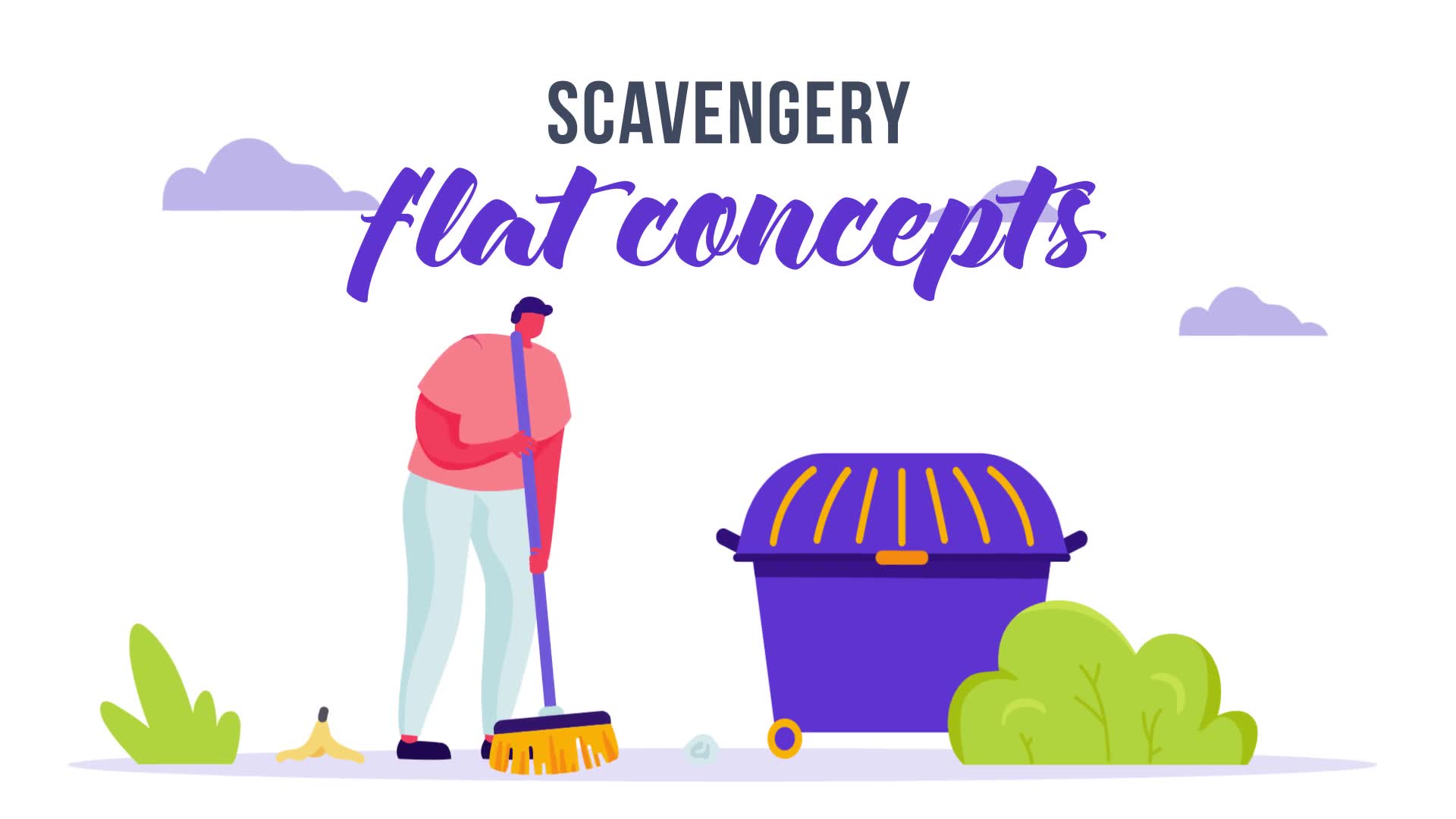 Scavengery Flat Concept Videohive 33189224 After Effects Image 2
