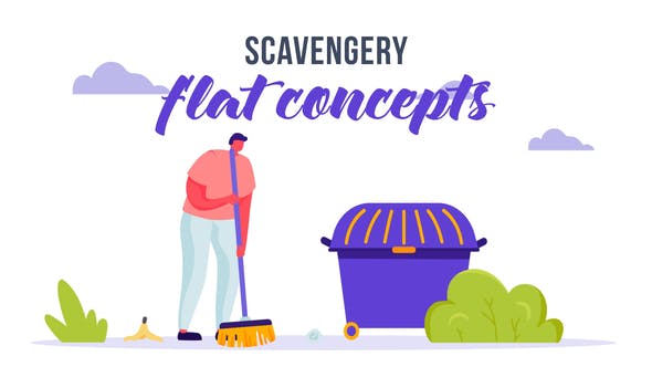 Scavengery Flat Concept - 33189224 Download Videohive