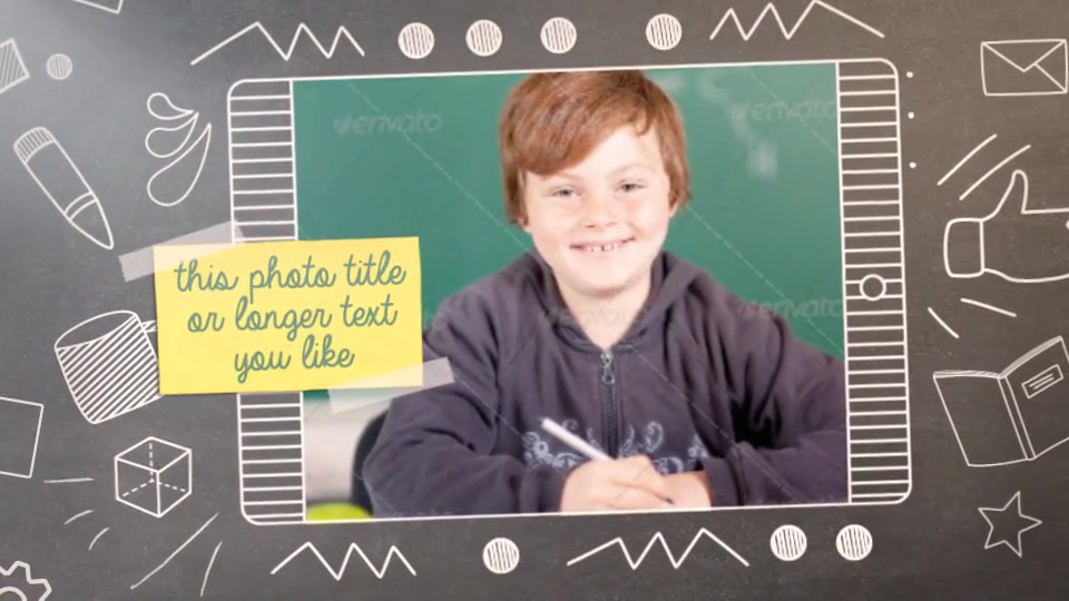 School Chalkboard Videohive 15025680 After Effects Image 4