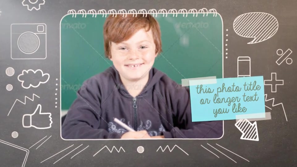 School Chalkboard Videohive 15025680 After Effects Image 5