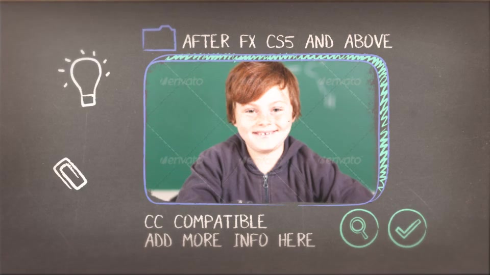 School Chalkboard Opener Multiple Versions Videohive 16400550 After Effects Image 9