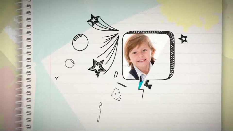 School Drawings Opener Videohive 6914071 After Effects Image 2