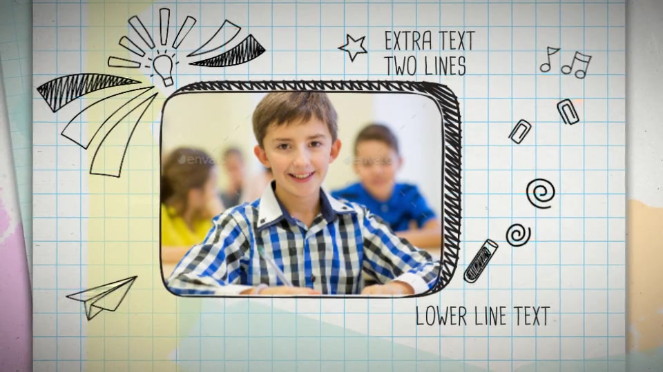 School Drawings Opener V2 Videohive 10328860 After Effects Image 7