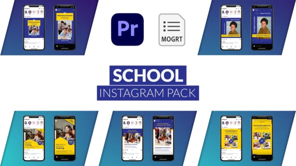 School Instagram Pack for Premiere Pro - Download Videohive 37550829