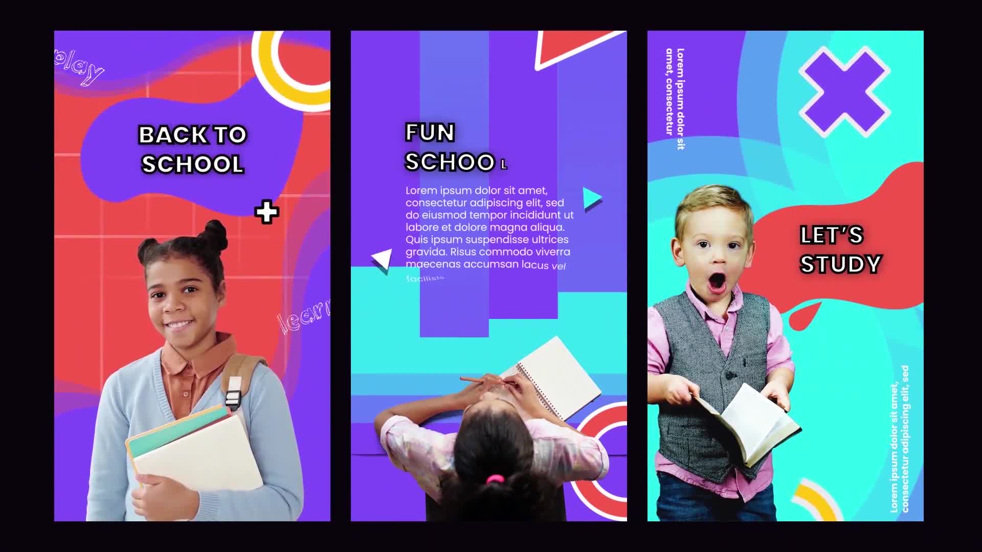School Stories Instagram Videohive 34287964 After Effects Image 1