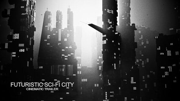 Sci Fi City Titles - 34932138 Videohive Download