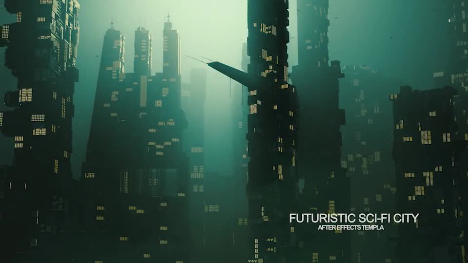 Sci Fi City Trailer Videohive 24749901 After Effects Image 1