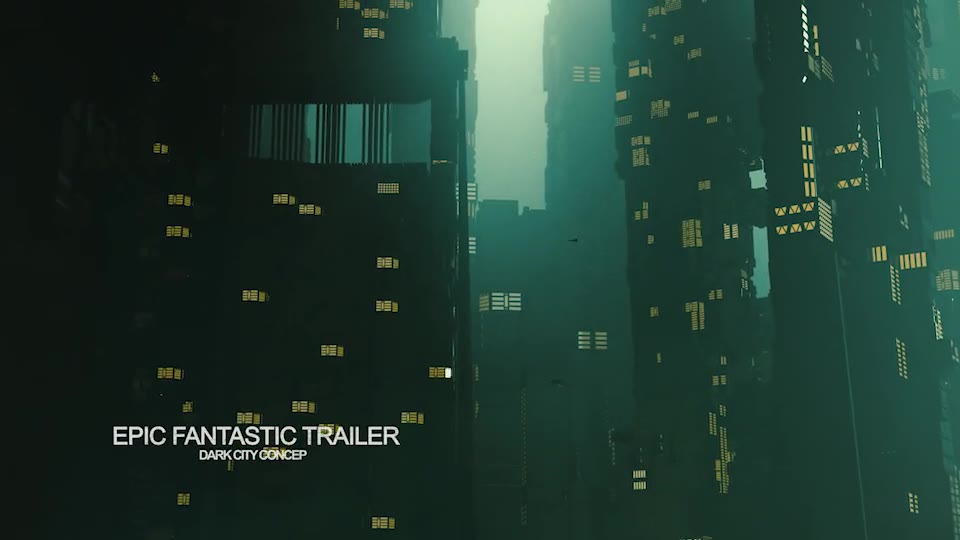 Sci Fi City Trailer Videohive 24749901 After Effects Image 2