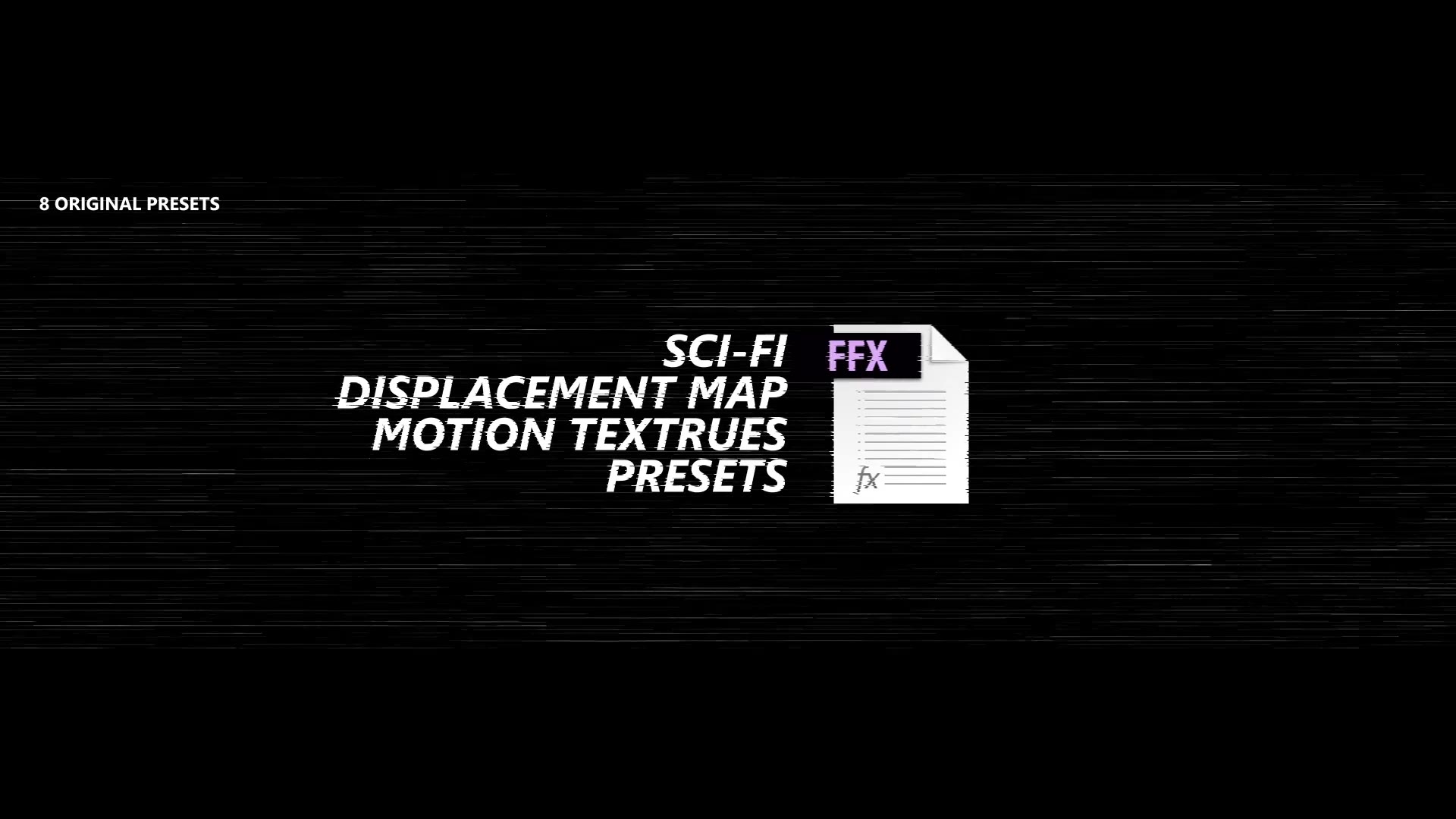 Sci fi Displacement Map Motion Textrues Presets Videohive 27187546 After Effects Image 6