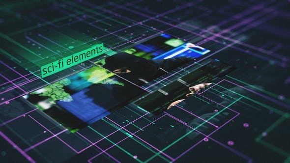 Sci Fi Elements Slideshow - 25362113 Download Videohive