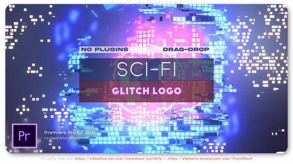 Sci Fi Glitch Logo Reveal - Download 36138457 Videohive