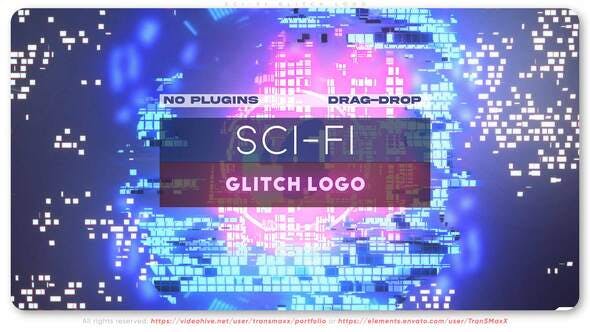 Sci Fi Glitch Logo - Videohive 28642013 Download