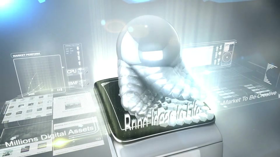 Sci Fi Holographic Watch Opener Videohive 15149009 After Effects Image 4