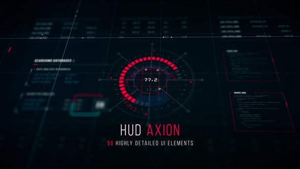 Sci Fi HUD Axion - Download 22006666 Videohive