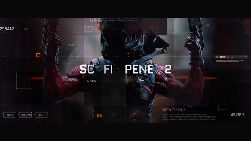 Sci Fi Opener / Hi Tech Slideshow / Futuristic Film Credits / HUD Elements / Space Science Videohive 21218914 After Effects Image 12