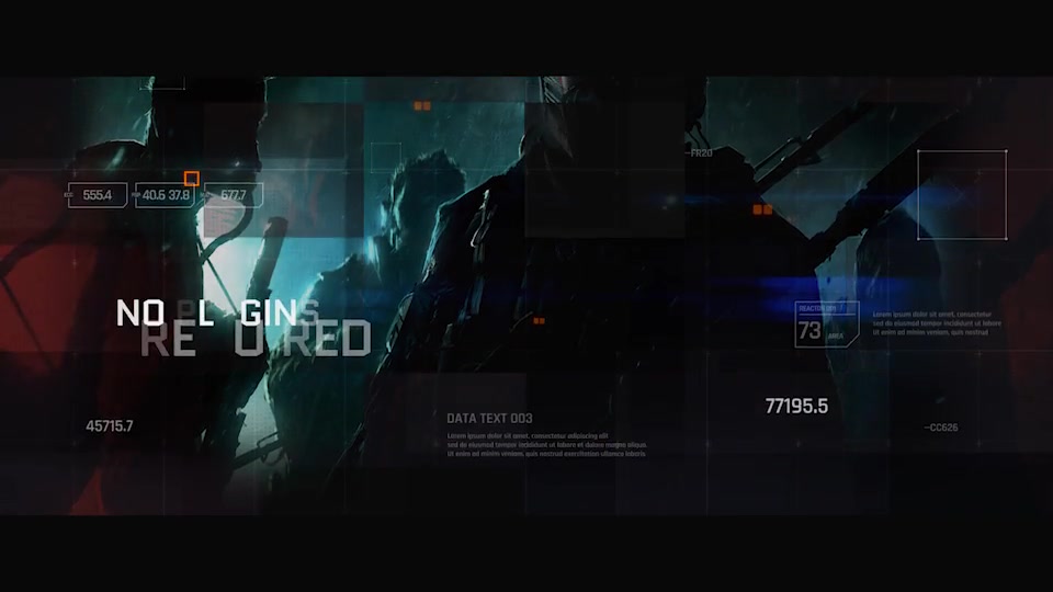 Sci Fi Opener / Hi Tech Slideshow / Futuristic Film Credits / HUD Elements / Space Science Videohive 21218914 After Effects Image 3
