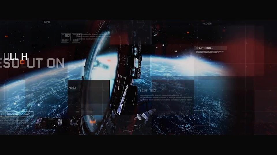 Sci Fi Opener / Hi Tech Slideshow / Futuristic Film Credits / HUD Elements / Space Science Videohive 21218914 After Effects Image 5