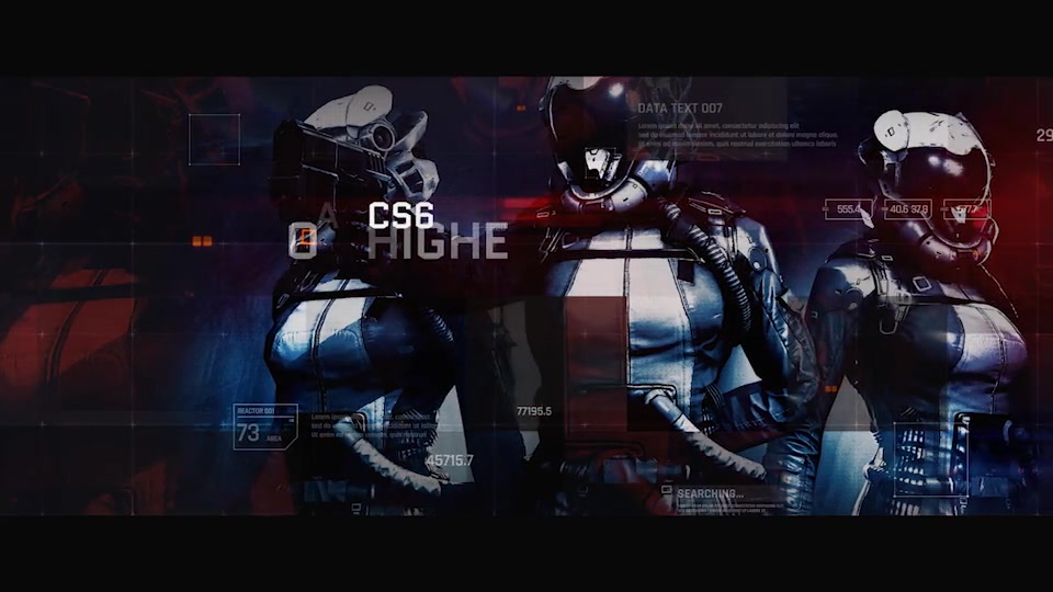 Sci Fi Opener / Hi Tech Slideshow / Futuristic Film Credits / HUD Elements / Space Science Videohive 21218914 After Effects Image 7
