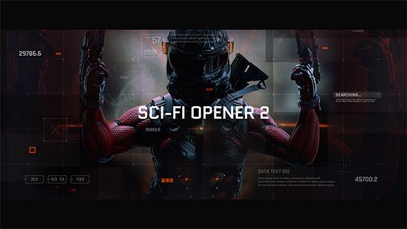 Sci Fi Opener / Hi Tech Slideshow / Futuristic Film Credits / HUD Elements / Space Science - Download 21218914 Videohive