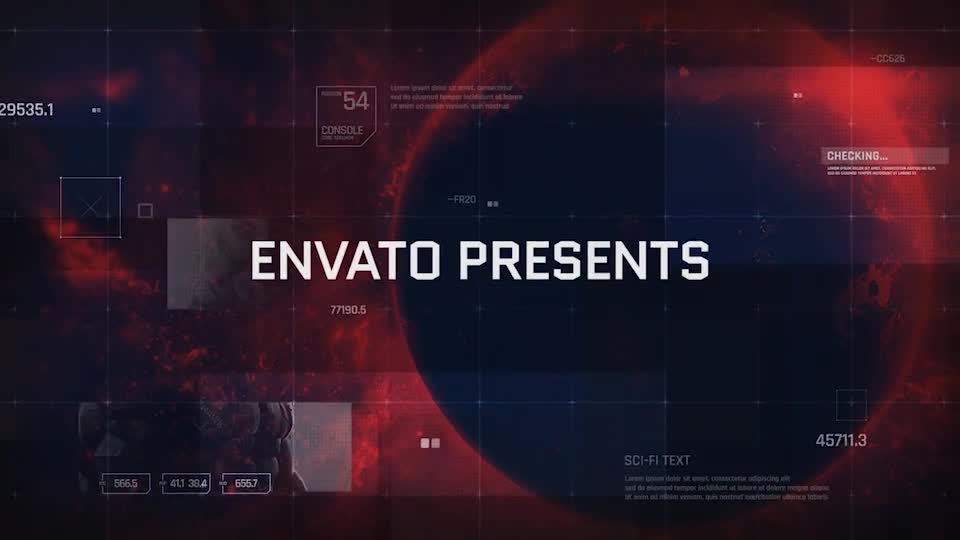 Sci Fi Opener / Hi Tech Slideshow / Futuristic Film Credits / HUD Elements / Space Science Videohive 20633225 After Effects Image 1