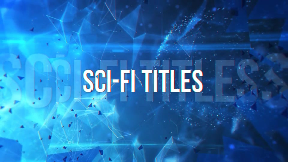 Sci Fi Titles Videohive 23843005 After Effects Image 2