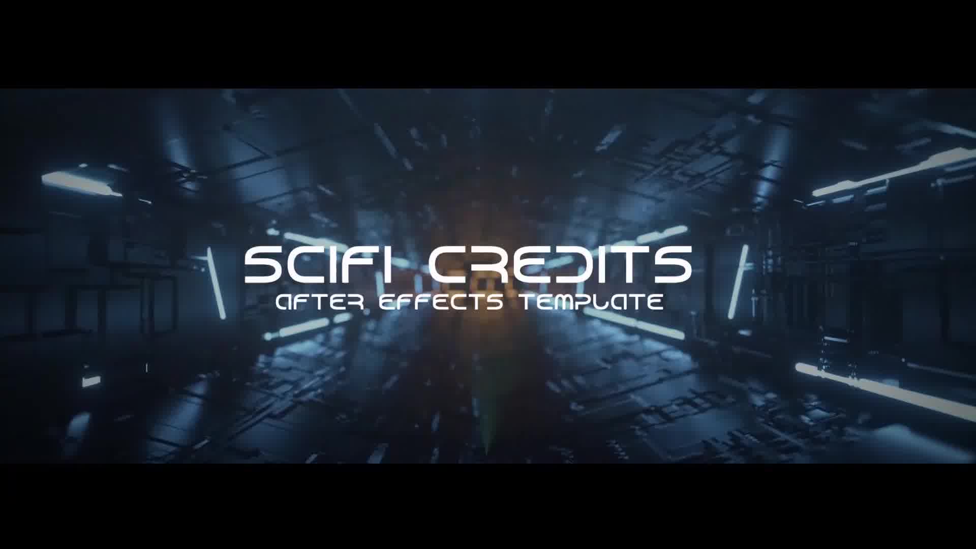 Sci fi Tunnel Credits Videohive 25354049 After Effects Image 11